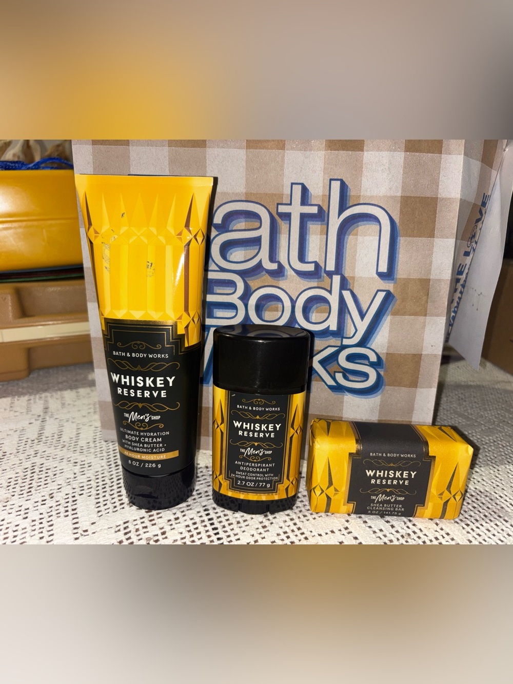 (2026)Bath & Body Works Whiskey Reserve Body Wash & Deodorant Set